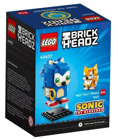 Конструктор LEGO BrickHeadz 40627 Ежик Соник 2504028530 фото