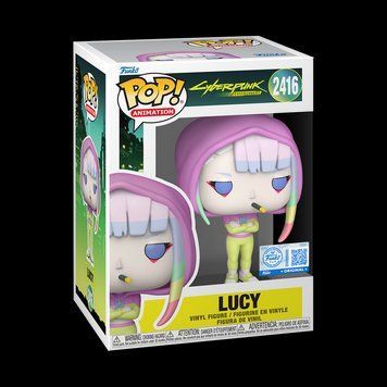 Фігурка Funko Pop серії Cyberpunk: Edgerunners Lucy in Hoodie 2416 2416 фото