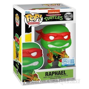 Ігрова фігурка Funko Pop! серії Teenage Mutant Ninja Turtles Рафаель Raphael Translucent 1703 46674 фото