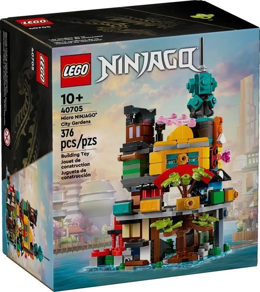 Конструктор LEGO 40705 Micro Ninjago City Gardens 1245235423 фото
